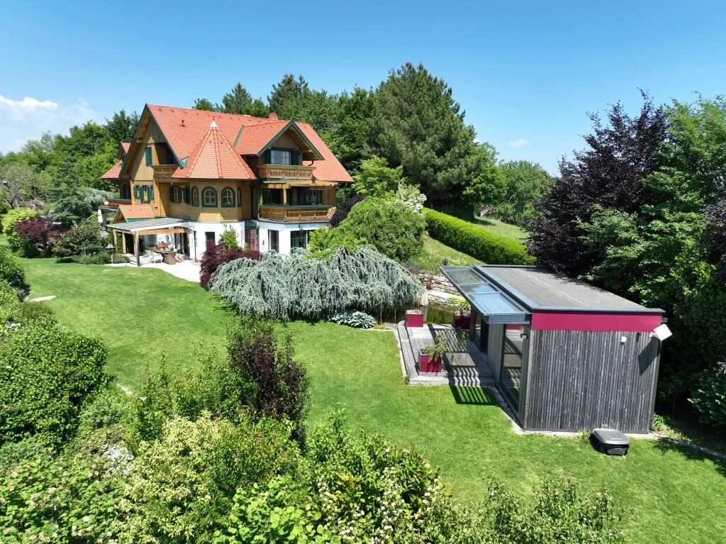 Majestätisches Blockhaus in einzigartiger Höhenlage über Stallhofen - mit atemberaubender Panoramasicht - Ansicht 3