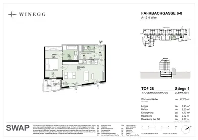 2-Zimmer-Wohnung kaufen in Wien – 47,72 m², € 320.200 – Bild 25 von 25