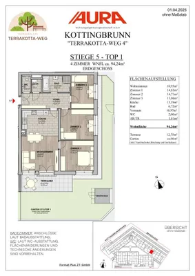 4-Zimmer-Wohnung kaufen in Baden – 93,85 m², € 415.900 – Bild 9 von 12