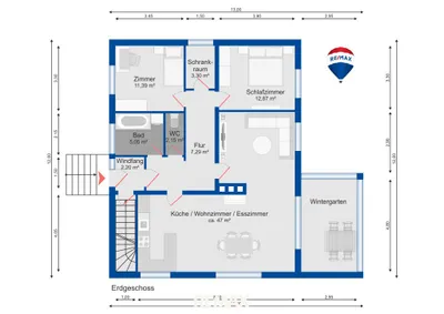 3-Zimmer-Haus kaufen in Wiener Neustadt Land – 94 m², € 399.000 – Bild 26 von 27