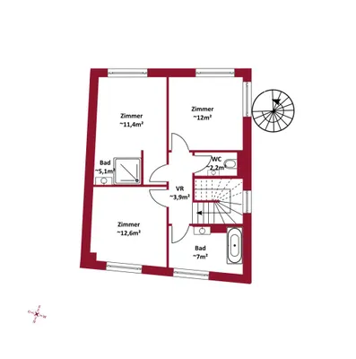 4-Zimmer-Haus kaufen in Mödling – 98,16 m², € 649.000 – Bild 16 von 17