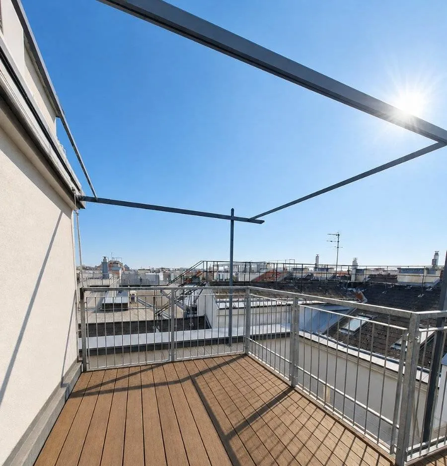 HOCHWERTIGE 3,5-ZIMMER-DG-WOHNUNG MIT 2 TERRASSEN & KLIMAANLAGE+ ELEKTRO JALOUSIEN - Ansicht 2