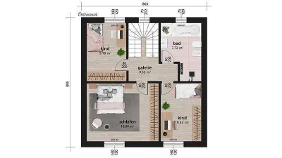 5-Zimmer-Haus kaufen in Salzburg-Umgebung – 100 m², € 289.000 – Bild 17 von 22