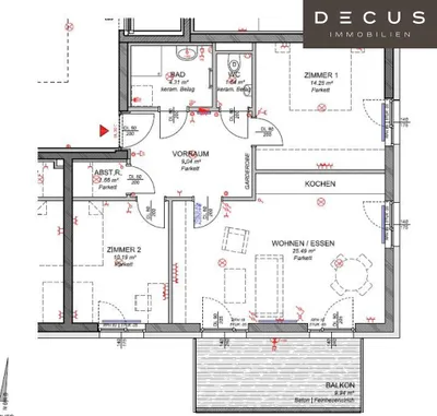3-Zimmer-Wohnung mieten in Graz – 70 m², € 967 – Bild 21 von 21