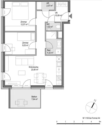 3-Zimmer-Wohnung mieten in Wien – 64 m², € 1.384 – Bild 15 von 18
