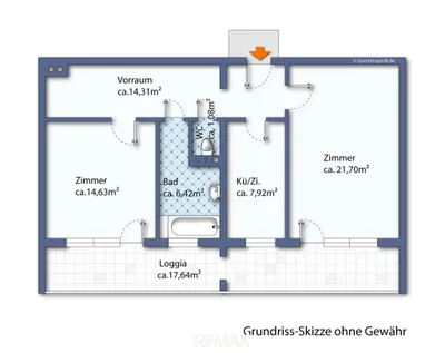 3-Zimmer-Wohnung kaufen in Mödling – 66,06 m², € 255.000 – Bild 28 von 28