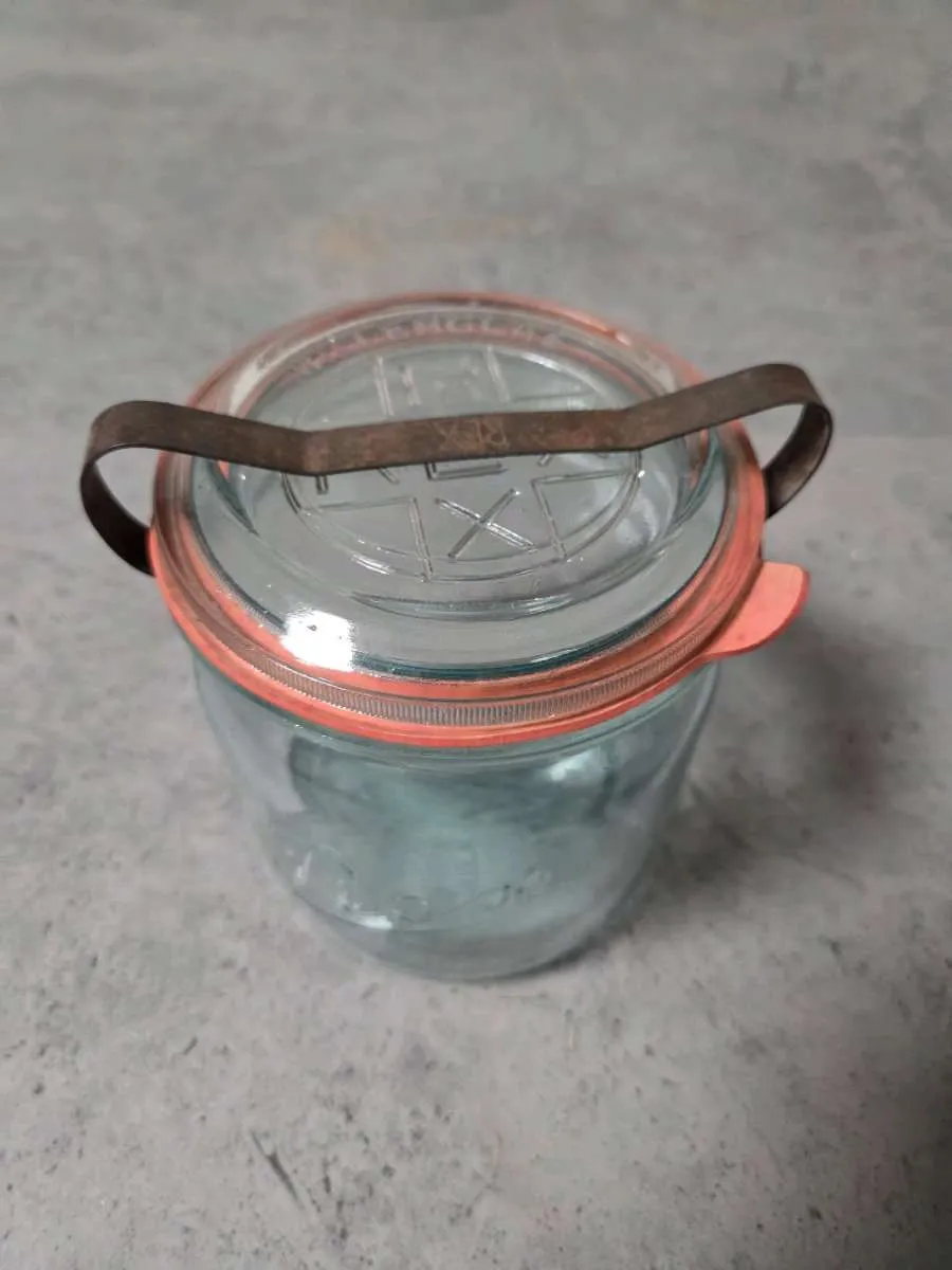 Rex Rillenglas Einmachglas, € 4,- (1210 Wien)