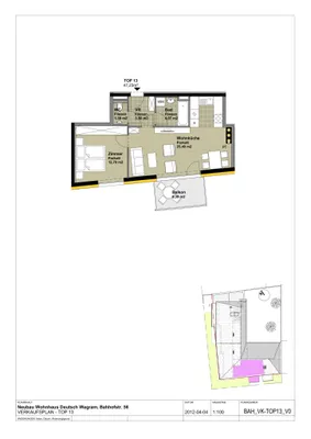 2-Zimmer-Wohnung mieten in Gänserndorf – 47,2 m², € 873 – Bild 7 von 7