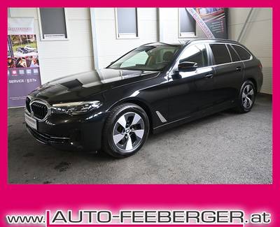 BMW 5er-Reihe 520d 48 V Touring xDrive Aut.; AHK, Leder, Stan...