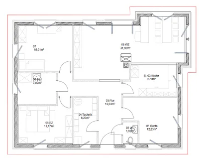 5-Zimmer-Haus kaufen in Leibnitz – 115 m², € 490.000 – Bild 5 von 18