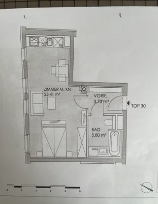 Wohnung mieten in Wien – 35 m², € 880 – Bild 19 von 19