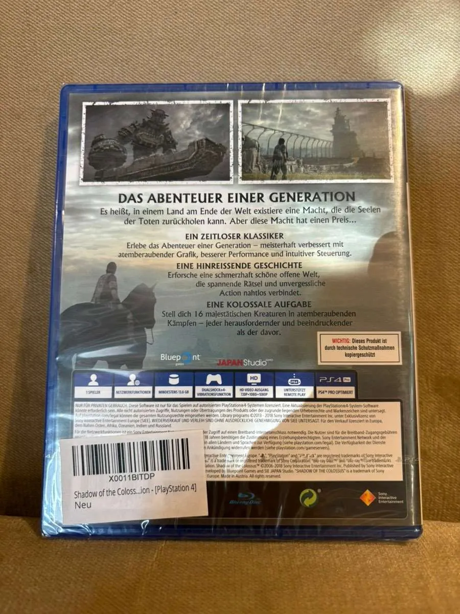 Shadow of the Colossus, € 25,- (1220 Wien) - willhaben