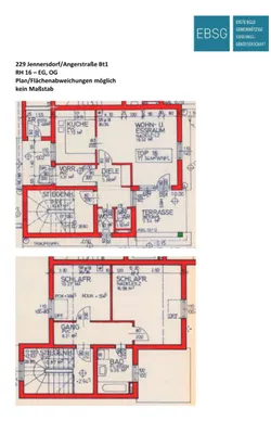 3-Zimmer-Haus mieten in Jennersdorf – 77,22 m², € 570 – Bild 2 von 2