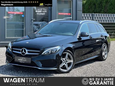 Mercedes-Benz C-Klasse CDI AMG Line - Led - Navi - Leder