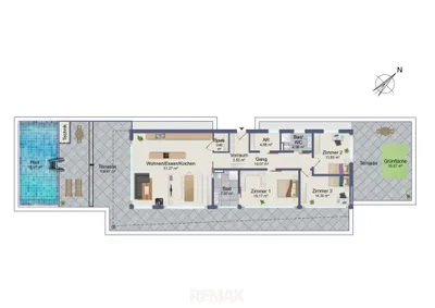 4-Zimmer-Wohnung kaufen in Graz-Umgebung – 137,1 m², € 849.000 – Bild 2 von 19
