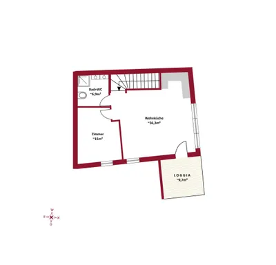 2-Zimmer-Wohnung kaufen in Tulln – 62,2 m², € 359.000 – Bild 9 von 9