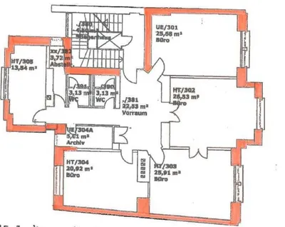 5-Zimmer-Gewerbeimmobilie mieten in Linz – 147 m², € 1.544 – Bild 6 von 6