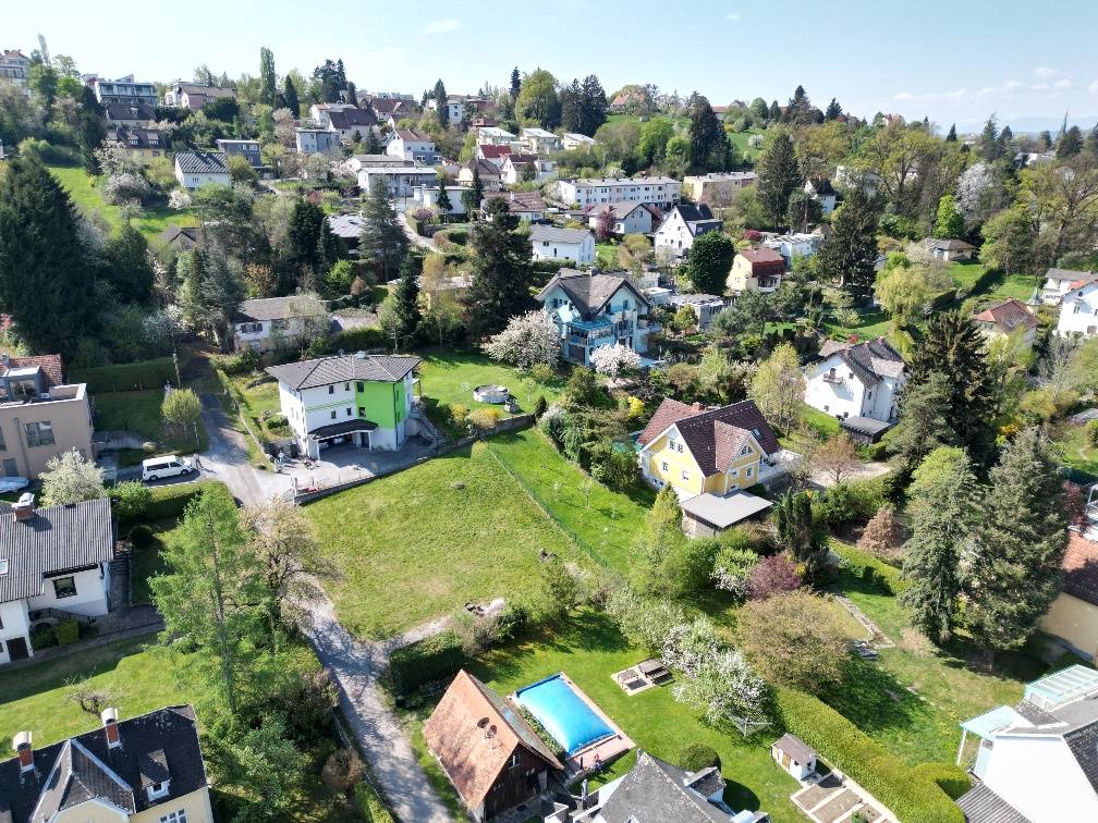 Exklusives Baugrundstück in Graz-Ragnitz / St. Leonhard - 766 m² in außergewöhnlicher Wohnlage, Graz