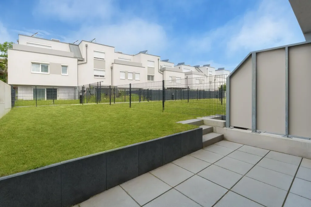Niedrigenergie-Reihenhaus | mit Keller, Eigengarten, Dachterrasse & Garagenplatz - Provisionsfrei & direkt vom Bauträger! - Ansicht 2