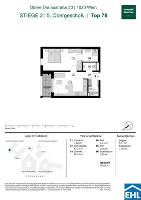 2-Zimmer-Wohnung kaufen in Wien – 48,52 m², € 560.000 – Bild 35 von 35