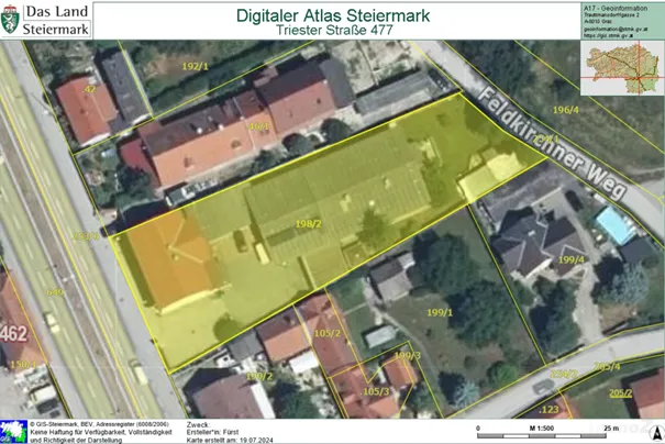 Gewerbeliegenschaft - Gasthaus und Hotelleriebetrieb mit Potenzial in Graz - Puntigam - Ansicht 3