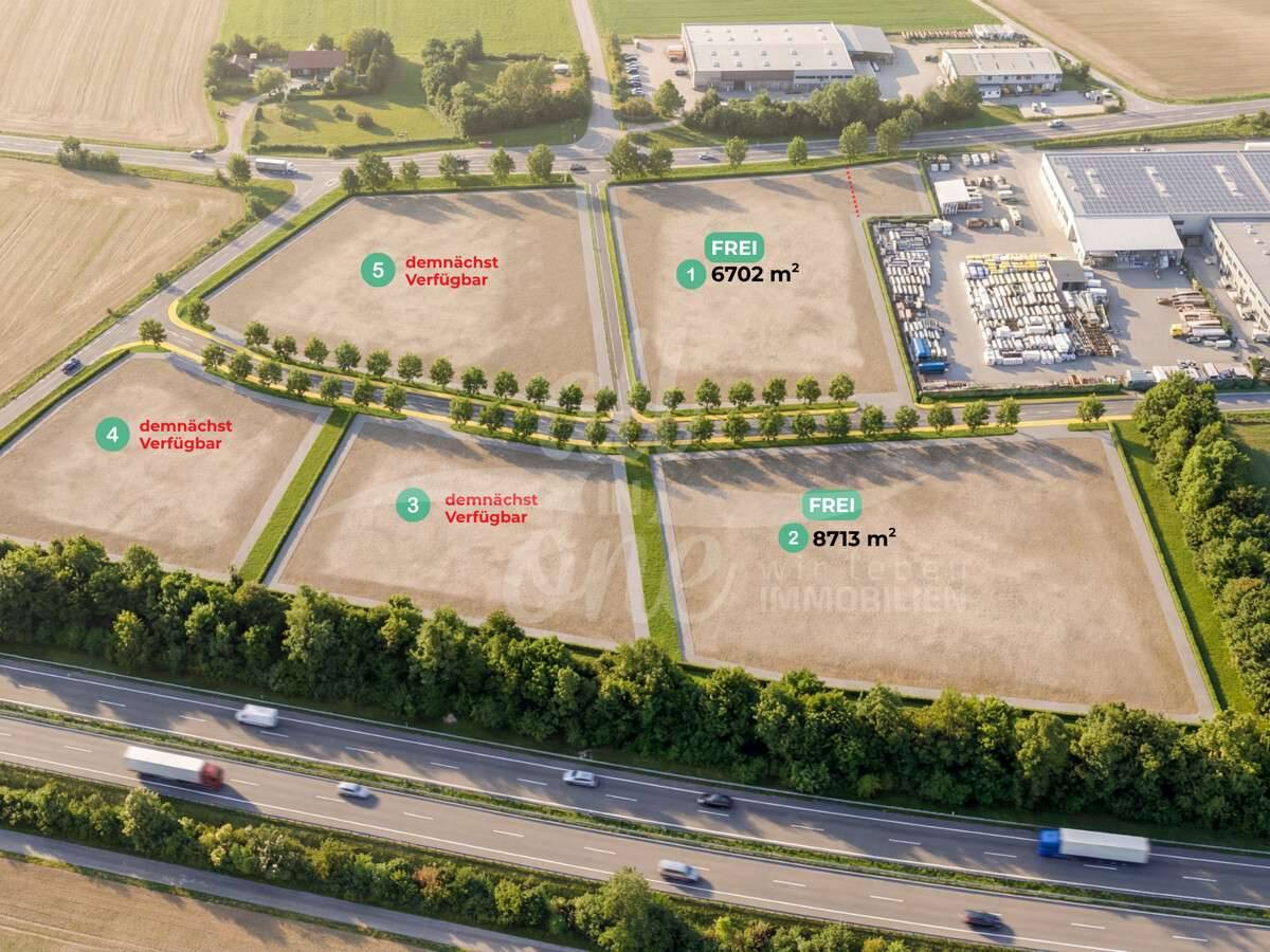 Gewerbegrundstück auf Pacht in Frequenzlage Klagenfurt Ost - direkt an der A2 Südautobahn - Ansicht 2