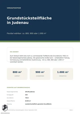 Grundstück kaufen in Tulln – 800 m², € 280.000 – Bild 7 von 9