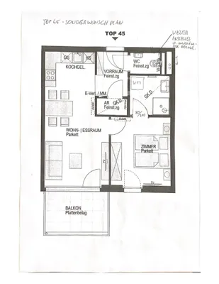 2-Zimmer-Wohnung mieten in Wien – 46,03 m², € 929 – Bild 35 von 35
