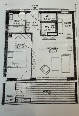 2-Zimmer-Wohnung mieten in Mödling – 52,9 m², € 1.050 – Bild 5 von 20