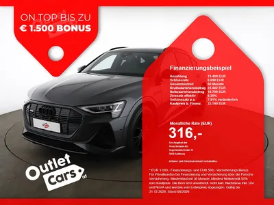 Audi e-tron Sportback 55 quattro S-Line LENKRADHZG+LM