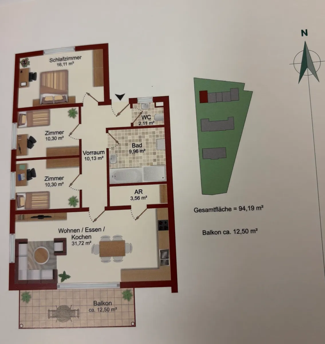 Wohnung – Enns - Ansicht 2