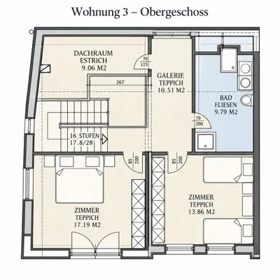4-Zimmer-Wohnung mieten in Villach Land – 130 m², € 2.200 – Bild 12 von 12