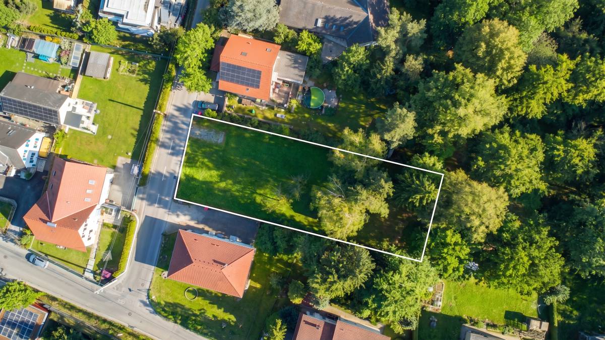 Grundstück am Wald für Eigenheim am Ruckerlberg - Widok 3