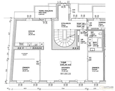 3-Zimmer-Wohnung mieten in Wien – 105,33 m², € 1.969 – Bild 37 von 37