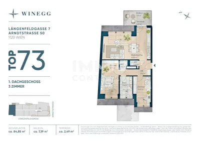 3-Zimmer-Wohnung kaufen in Wien – 84,85 m², € 601.300 – Bild 16 von 16
