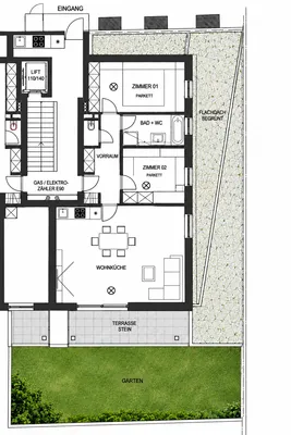 3-Zimmer-Wohnung mieten in Wien – 95 m², € 1.700 – Bild 11 von 12