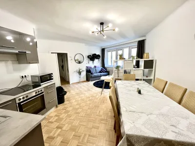 Voll möblierte & klimatisierte 3-Zimmer-Wohnung am Karmelitermarkt