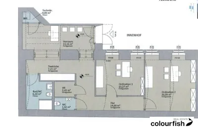 2-Zimmer-Gewerbeimmobilie mieten in Wien – 85 m², € 1.528 – Bild 12 von 12