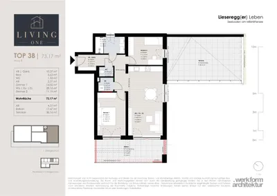 3-Zimmer-Wohnung kaufen in Spittal an der Drau – 73,17 m², € 376.900 – Bild 8 von 9
