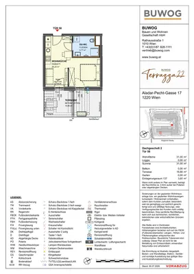 1-Zimmer-Wohnung kaufen in Wien – 31 m², € 215.000 – Bild 2 von 5
