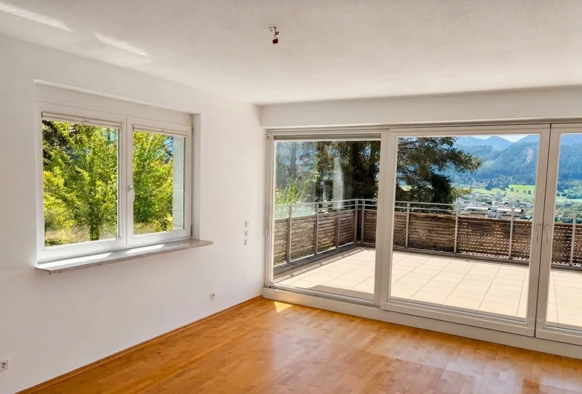 Panoramablick! Luxuriöse Wohnung mit 30 m² Terrasse - Ansicht 2
