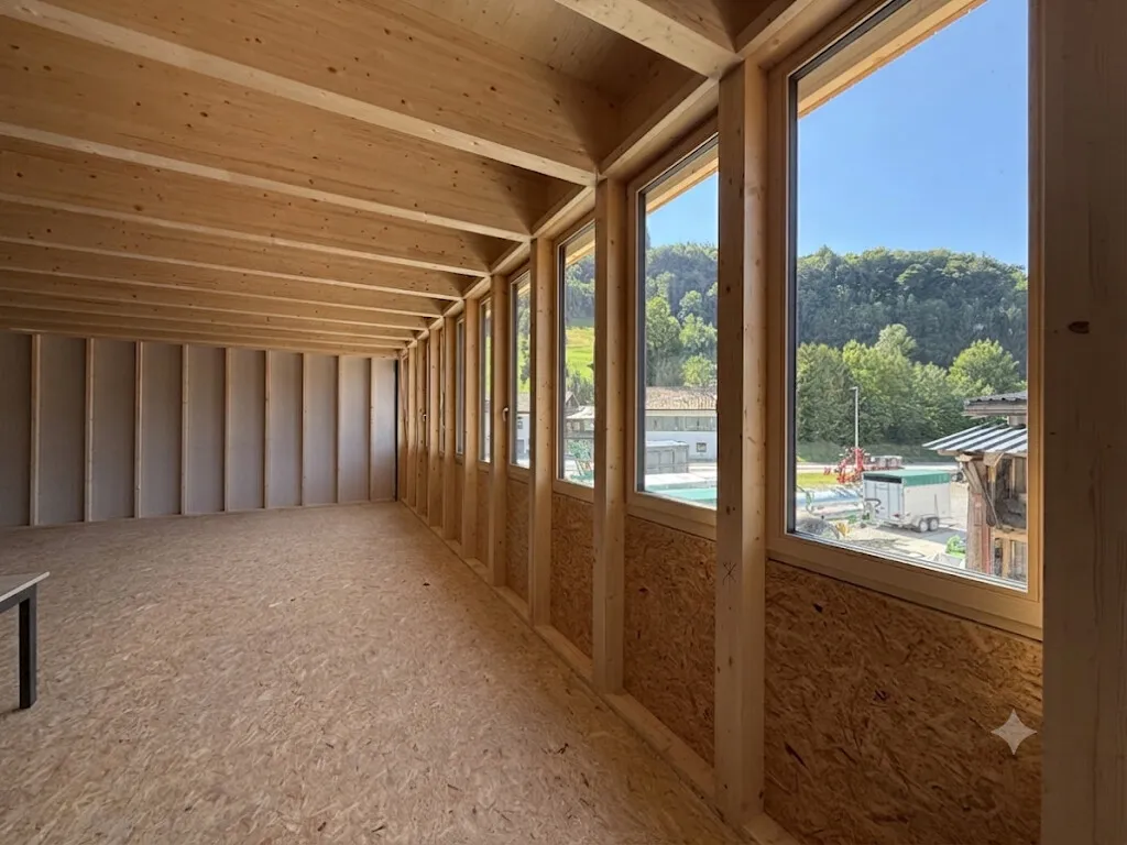 Neue vielseitig nutzbare Gewerbefläche / Verkaufsplatz in hervorragender Lage in Reuthe / Bregenzerwald - Ansicht 2