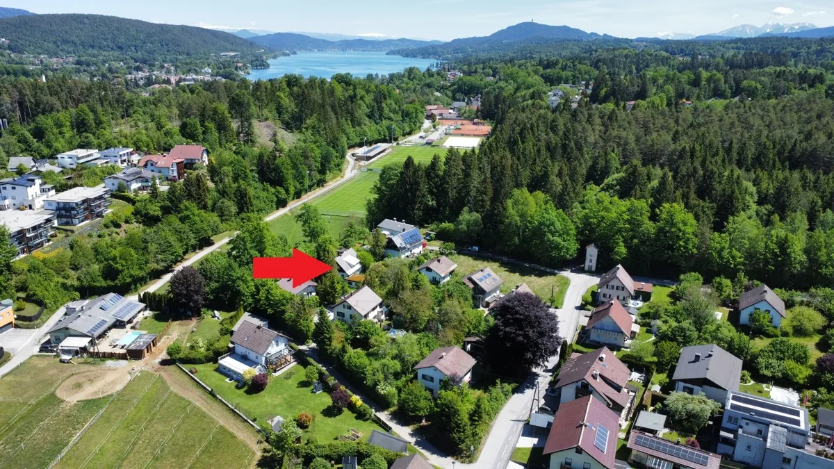 Charmantes Grundstück am Ortsrand von Velden - fußläufig ins Zentrum, ruhig und bestens angebunden - Ansicht 2