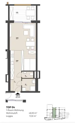 Wohnung kaufen in Kirchdorf an der Krems – 47 m², € 221.000 – Bild 14 von 15
