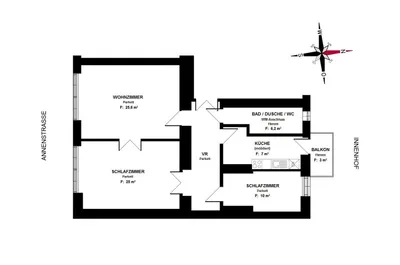 3-Zimmer-Wohnung mieten in Graz – 87 m², € 899 – Bild 7 von 13
