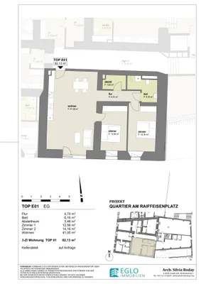 3-Zimmer-Wohnung kaufen in Schwaz – 82,13 m², € 418.800 – Bild 8 von 8