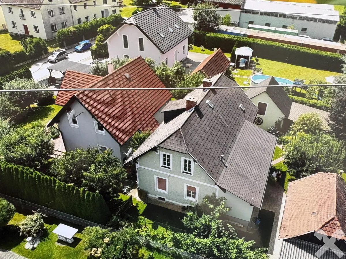 Exklusives Anwesen mit zwei Wohnhäusern auf großem Grundstück in zentraler Lage von Voitsberg - Ansicht 2
