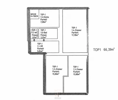 3-Zimmer-Wohnung mieten in Graz – 66,39 m², € 790 – Bild 9 von 9
