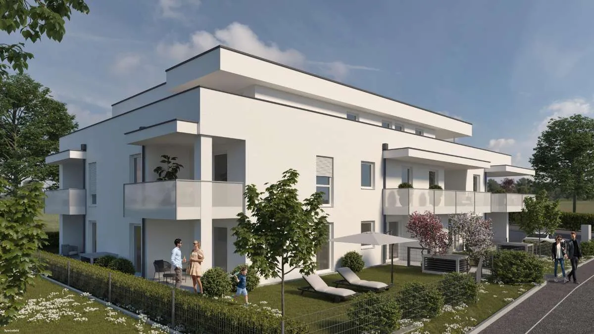 LICHTENBERG: NEUBAUPROJEKT mit 9 hochwertig ausgestatteten Eigentumswohnungen (Wohnflächen von ca. 60m² bis 106m²) + Freiflächen - Ansicht 2