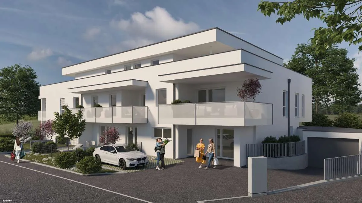 LICHTENBERG: NEUBAUPROJEKT mit 9 hochwertig ausgestatteten Eigentumswohnungen (Wohnflächen von ca. 60m² bis 106m²) + Freiflächen - Ansicht 3
